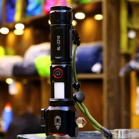 5in1 Multipurpose Rechargeable LED Torch